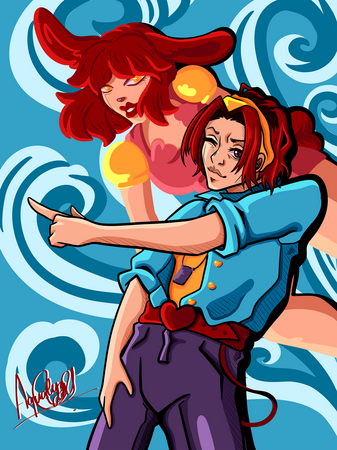 Jojo style - Illustration